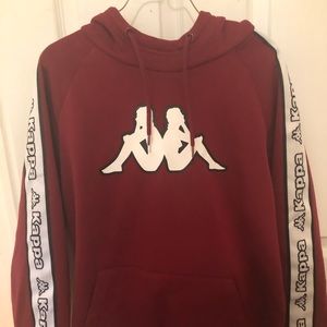 Maroon Kappa Hoodie